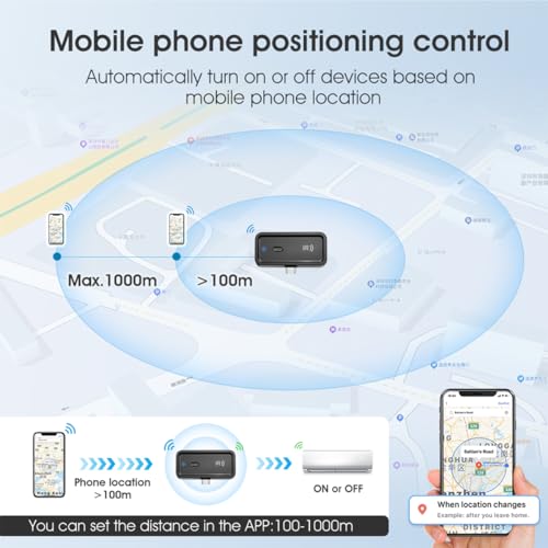 Acmerota Mini Smart Remote Control Universal-Fernbedienung Smart IR Remote Hub mit 2.4GHz Wi-Fi Nur Typ-c, für Smart Home Funktioniert mit Alexa, Google Home