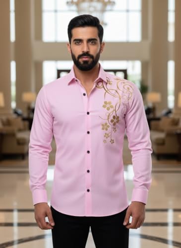Image of Bellstone Men's Solid Cotton Shirt | Casual | Plain | Full Sleeve | Summer-Regular Fit| Men Stylish Shirt | Everyday Formal Wear |Soft Breathable Fabric | Everyday Smart Casual Wear