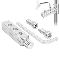 Treki Rohrschraubenausdreher für 1/2-3/4 Rohrgewinde Ausdreher Linksausdreher für Rohre, Rohrgewindebohrer Rohrausdreher für Gebrochene Gewinde in Wasserrohren Wasserhähnen Ventilen