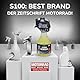 DR. WACK S100 Lederreiniger Gel 500 ml - Reinigungsspray für Motorradbekleidung - porentiefe & schonende Reinigung - Reinigungsmittel für Leder - gründliche Entfernung von Schmutz & Flecken