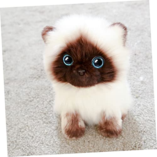 Peluche chat siamois Yardwe : doudou doux et décoration de chambre