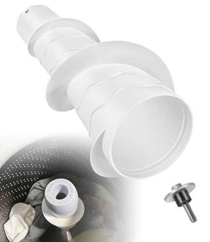 W10836692 AP5988691 Washing Machine Upper Agitator Compatible with Whirlpool Kenmore Maytag Top Load Washers, with Nut, Replaces W10680220, PS11727882, 4363274