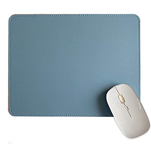 Aisakoc Alfombrilla de Ratón 270 * 210 * 2 mm, Antideslizante, Impermeable Alfombrilla de Ratón de Piel sintética con Borde Cosido para Ordenadores, Portátiles, Oficina y Hogar de Doble Cara