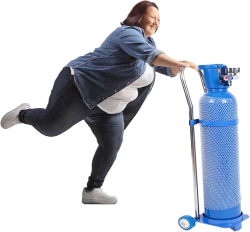 Chariot pour bouteille de gaz médical mobile et compact - 2