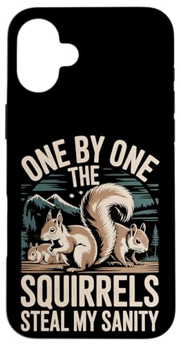 One By One The Squirrels Steal My Sanity ���ׂƂ����~�[�� |- �X�}�z�P�[�X iPhone 16 Plus �p
