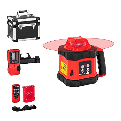 Steinberg Systems SBS-RL-300 Rotationslaser Linienlaser Baulaser Rotationslaser selbstnivellierend Ø 300m rot