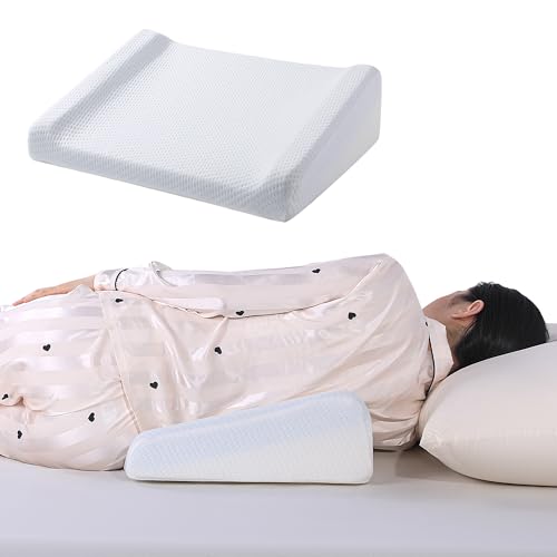 MABOZOO Shoulder Pain Relief Pillow, Memory Foam Shoulder Sleeper Pillow for Pain Relief Sleeping, Wedge Bolster Pillow for Side, Back and Stomach Sleepers by MABOZOO - Used condition - US$18.89