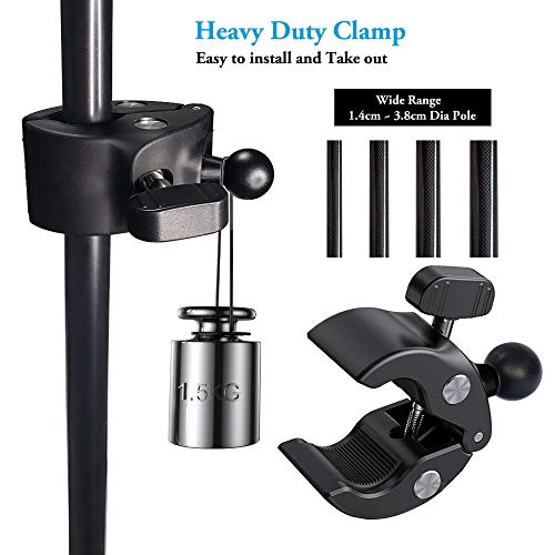 Microphone Music Stand Tablet Smartphone Holder Mount Heavy Duty 36