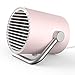 Produktbild Kleiner USB Ventilator Ultra Leise - Mini Tischventilator Lüfter mit Doppelturboblättern für Den Schreibtisch, Zuhause, Büro und Zimmer (PINK)