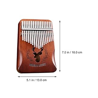 BIENKA 17 Touches Kalimba Vintage Bois Pouce Piano Doigt Piano Portable Instrument de Musique for Enfants mélomane… - Les Beatles, Paul McCartney, John Lennon, RIngo Starr, George Harrison BIENKA 17 Touches Kalimba Vintage Bois Pouce Piano Doigt Piano Portable Instrument de Musique for Enfants mélomane… – Image 6