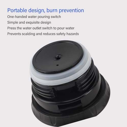Hervidor eléctrico portátil 1300 ml 24V 200W para auto miniatura 5