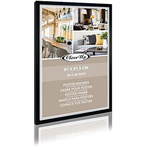 Close Up Posterrahmen 61 x 91,5 cm, Bilderrahmen aus MDF Cover