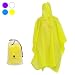 MarsGlider Reusable Rain Ponchos for Adults Women Men with Hood and Carrying Bag