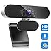 Produktbild Teaisiy Webcam mit Mikrofon, HD 1080P Web Kamera Streaming Computer USB Kamera mit drehbarem Clip für PC, Laptop, Mac (Silver)