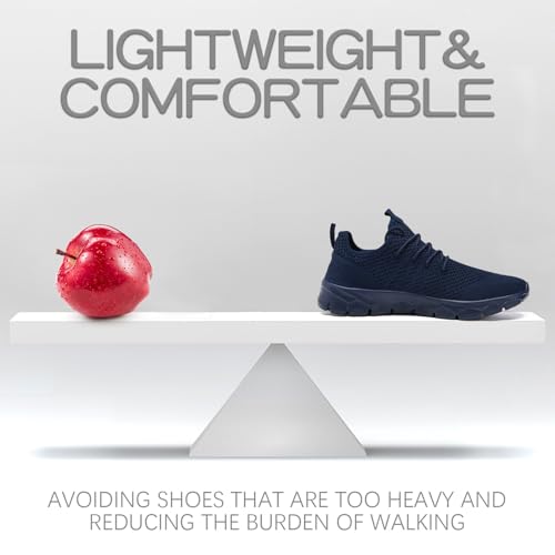 Image of YITUHIO Mens Running Shoes Fashion Sneakers Tennis Walking Shoes Lightweight Athletic Gym Workout Shoes