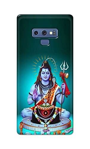 Image of PRINTFIDAA Printed Hard Back Cover Case for Samsung Galaxy Note 9 Back Cover (Lord Shiva) -1803