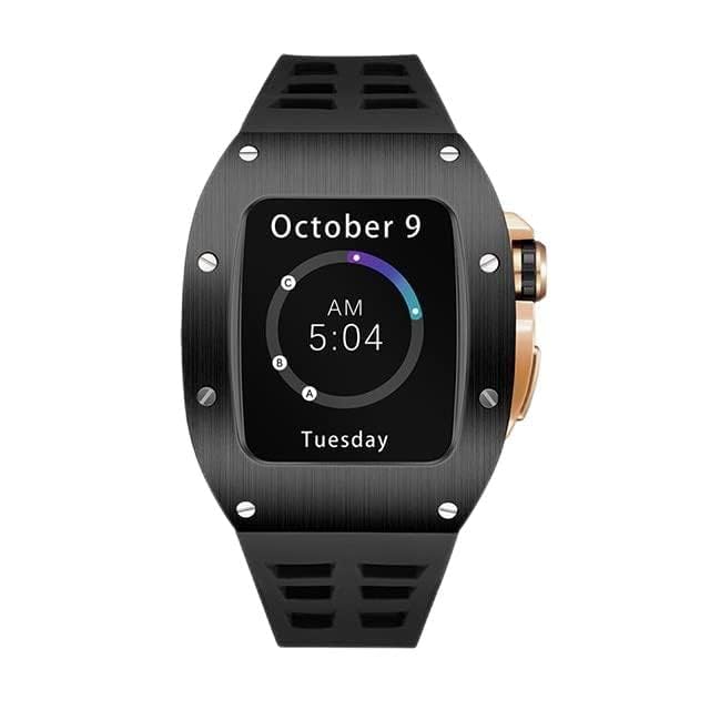 Kit de modification Apple Watch Series 8 7 45 mm boîtier acier