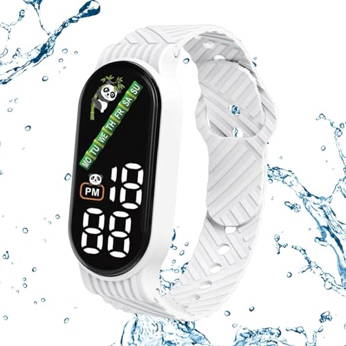 キッズデジタルウォッチ、デジタルワッチキッズ、タッチスクリーン正確な防水用ウォッチ、タイマー搭載ポータブルフィットネスワット、フィットネスウォッチタイマー、屋内および屋外電子時計用