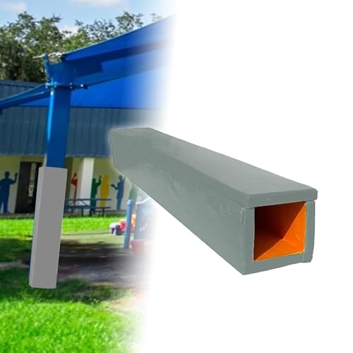 Acolchado para bastón de baloncesto de 180 cm de alto, para todo tipo de clima, impermeable, cubierta protectora cuadrada para garaje, sótano