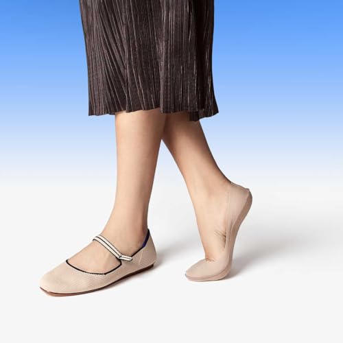 Image of SHEEC Women's No Show Socks for Flats | Non-Slip Invisible Liners for Heels & Ballet Shoes | Soft, Lightweight | 4 or 6 Pairs