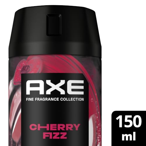 Axe Premium Bodyspray Cherry Fizz Deo ohne Aluminiumsalze für 72 Stunden Frische 150 ml – Ansicht 2