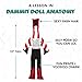 Dammit Doll - Win The Intimidator - Black & Red - Stress Relief - Gag Gift - Sports Teams