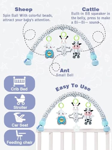 Image of Pau1Hami1ton Baby Stroller Arch Toys, Car Seat Toys,Baby Gifts.S-19(Ant)
