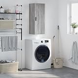 Photo Gallery homgoday mobile a parete grigio sonoma 34,5x34x90 cm, credenza armadio da cucina, mobiletto portaoggetti ripiani salvaspazio mobiletto armadio di stoaggio per interno soggiorno camera ufficio e Photo Gallery homgoday mobile a parete grigio sonoma 34,5x34x90 cm, credenza armadio da cucina, mobiletto portaoggetti ripiani salvaspazio mobiletto armadio di stoaggio per interno soggiorno camera ufficio e