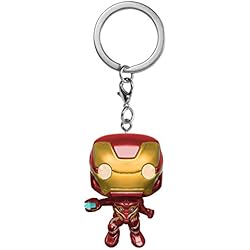 Funko Pop! Keychain: Avengers Infinity War - Iron Man - Vengadores Infinity War - Minifigura de Vinilo Coleccionable Llavero Original - Relleno de Calcetines - Idea de Regalo- Mercancia Oficial