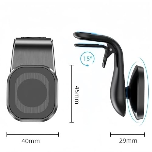 Support téléphone voiture Mazda MX-5 NC porte téléphone magnétique 360 - 6