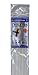 Cambridge Nylon 6/6 UL Listed Cable Ties 21-in 120 Lb Heavy Duty Self Locking Natural Zip Ties, 10 Pack, Contractor Quality and Strength