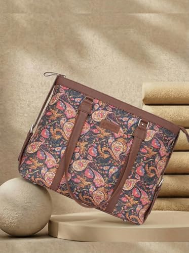Image of Stylish Tote Bags for Office Use | Laptop Bag 15.6 inch | Purse for Women | Vegan Leather Handbag | Daily & Travel Use |