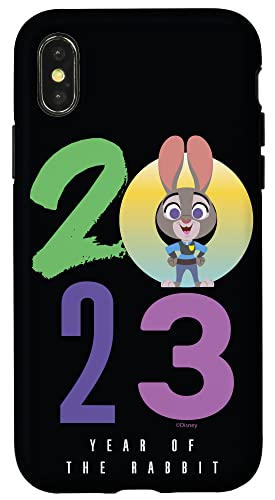 Coque iPhone X/XS Disney Judy Hopps pour fans de Zootopie au quotidien