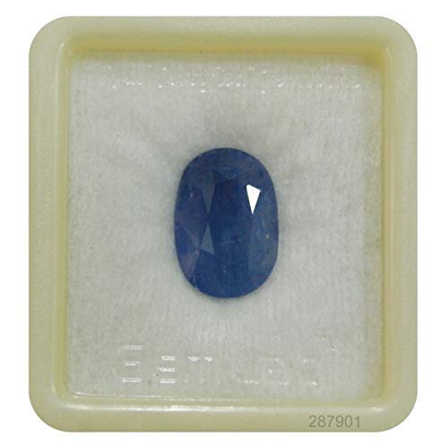 9.25 Ratti Blue Sapphire (NEELAM/NILAM Stone) Original Certified Natural Gemstone