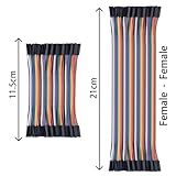 10cm 240pcs Breadboard Jumper Wires Cable Kit Male to Female, Male to Male, Female to Female Compatible with Raspberry Pi - Image 4