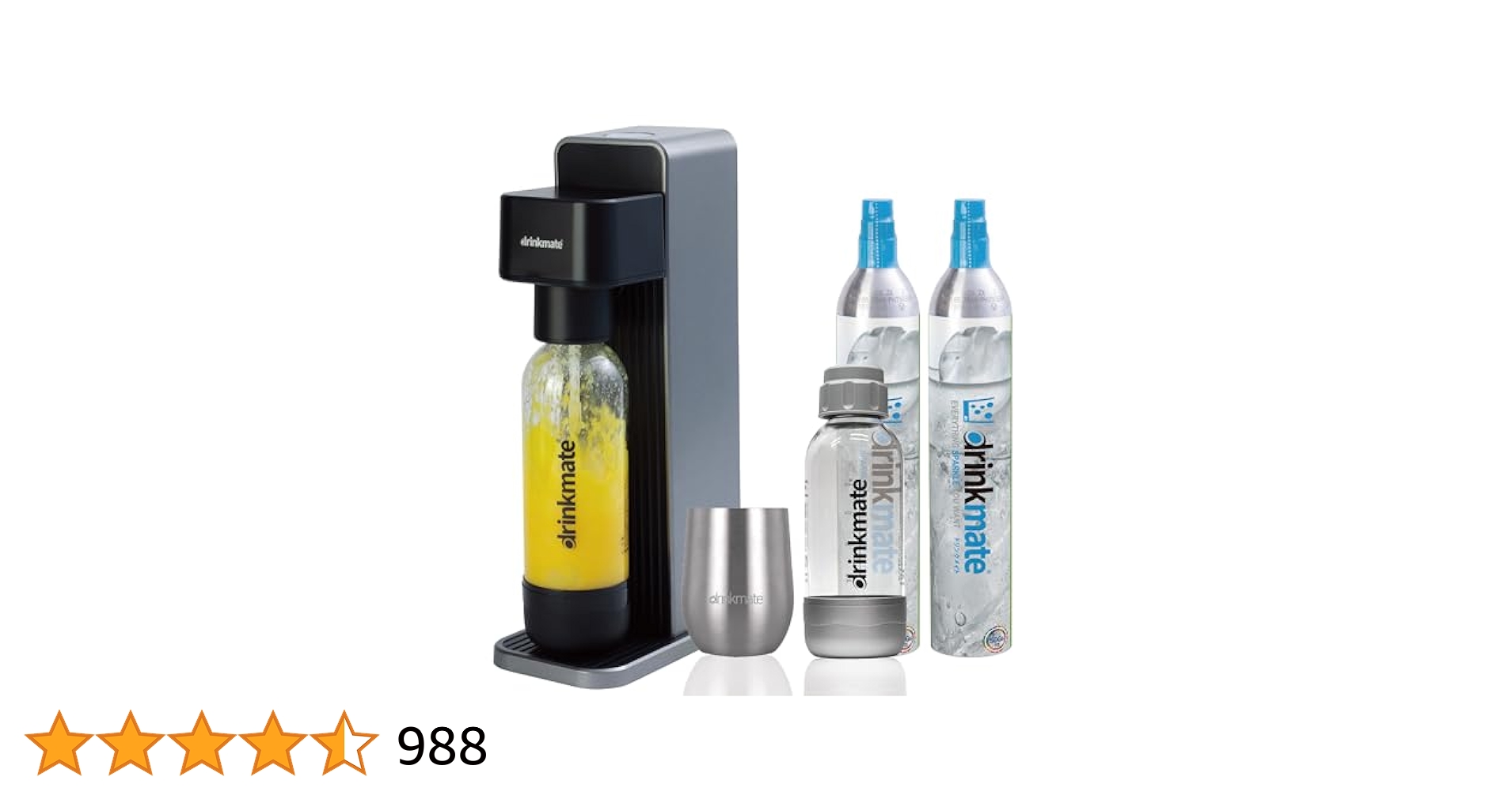 新品未使用品　drinkmate シリーズ601ブラック 楽天市場】【公式ストア限定セット】Series601 スターターセット