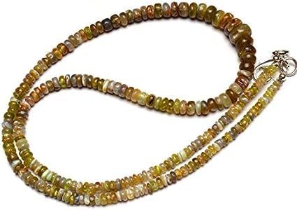 Chrysobéryl œil de chat en collier de perles de qualité supérieure