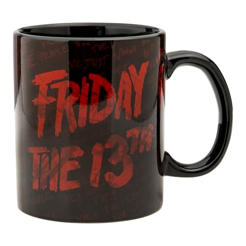 Taza de cerámica Paladone Jason Voorhees 18 oz miniatura 2
