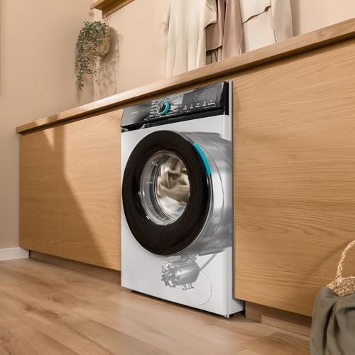 Cecotec Waschmaschine 6Kg Frontlader Bolero DressCode 6160: 1200 U/min, 11 Programme, niedriger Verbrauch, Inverter Plus Motor, Steam Max, Trommelreinigung, Schnellprogramm 15', LED-Anzeige – Bild 5