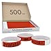 Produktbild 500 Eintrittsbänder aus Tyvek zum selbst gestalten und bedrucken in Rot von GA Event Solutions - Party Einlassbänder, Festival Armbänder für dein Event