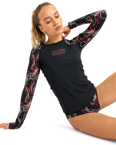 Camiseta de surf para mujer Roxy Active manga larga de lycra con protección solar 5