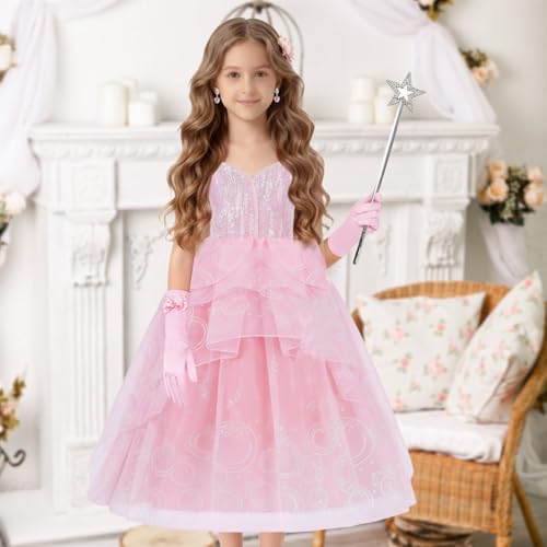 Disfraz princesa rosa para niñas 11-12 años miniatura 2