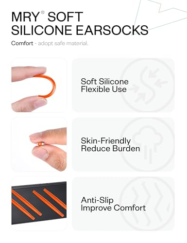Image of Mryok Replacement Earsocks for Oakley Square Wire 2 (2014) Sunglasses - Options
