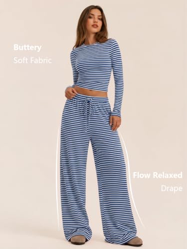 Image of Trendy Queen Women's 2 Piece 2026 Fall Fashion Lounge Set with Pockets