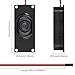 XIITIA 6pcs Speakers 3 Watt 8 Ohm Mini Speaker 8ohm 3w Loundspeaker Micro Speaker with 2.54mm Dupont Interface Compatible with Small Electronic Projects