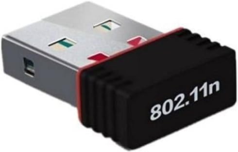 CABLEGALLERY Wi-Fi Receiver 300Mbps, 2.4GHz, 802.11b/g/n USB 2.0 Wireless Mini Wi-Fi Network Adapter (WiFi tikdi)
