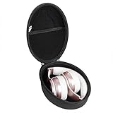 Hermitshell Travel Case for Glynzak Wireless Bluetooth Headphones Over Ear 65H Playtime HiFi Stereo Headset (Black)