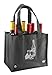 CYMA Reusable 6 Bottle Wine Tote- 4 Pack
