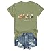 Surely Goodness Mercy Shirt Psalm 23:6 Goose V-Neck Shirt Christian Faith Tee Unisex Green