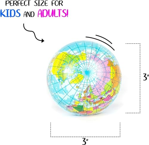 Neliblu-3-Earth-Stress-Balls-1-Dozen-Globe-Squeeze-Ball-for-Stress-Relief-Muscular-Relaxation-Therapy-World-Stress-Ball-Earth-Day-Gifts-and-Accessories-Promoting-Environmental-Awareness